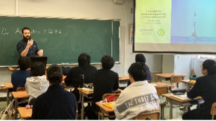 グローバルエンジニア育成：Dr. Alexによる特別講義を開催