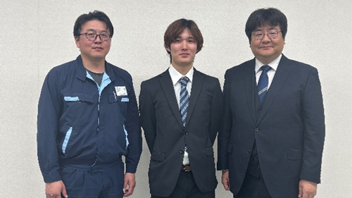 大分高専生が次世代パワーデバイスの開発に挑戦<br>～共同研究企業にて成果報告会実施～